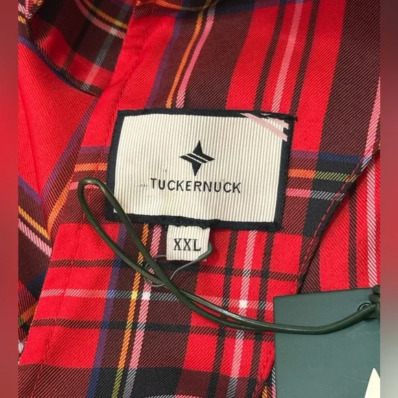 Tuckernuck NWT Royal Stewart Tartan Faye blouse women’s size XXL - Picture 4 of 8